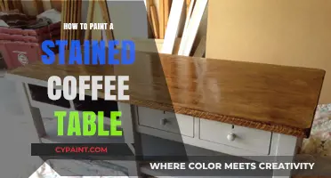 Revive Your Coffee Table: Easy Steps to Paint Over Stains