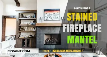 Revive Your Fireplace: Painting a Stained Mantel Step-by-Step Guide