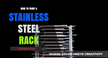 Transform Your Stainless Steel Rack: Easy Painting Guide for a Fresh Look