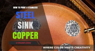 Transform Your Stainless Steel Sink: Copper Painting Guide