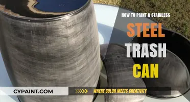 Transform Your Stainless Steel Trash Can with Easy Painting Tips