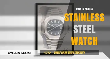 Transform Your Stainless Steel Watch with These Painting Techniques