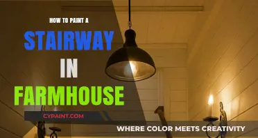 Farmhouse Stairway Makeover: Easy Steps to Paint Your Stairs