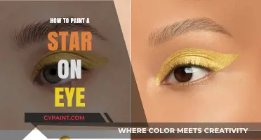 Master the Celestial Look: Painting a Star on Your Eye