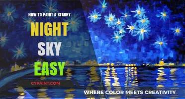 Mastering Starry Night Sky Painting: Simple Steps for Beginners