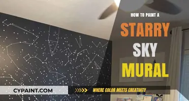 Create a Celestial Masterpiece: Painting a Starry Sky Mural