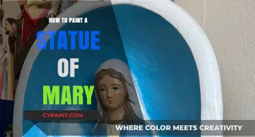 Mastering the Art: Painting a Statue of Mary Step-by-Step