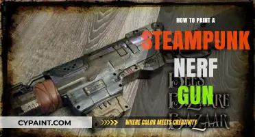 Steampunk Nerf Gun Makeover: DIY Painting Guide for Retro-Futuristic Style