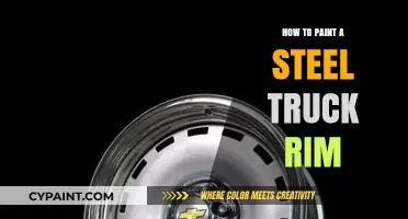 DIY Guide: Painting Steel Truck Rims for a Sleek Custom Look