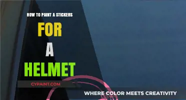 Customizing Your Helmet: A Step-by-Step Guide to Painting Stickers