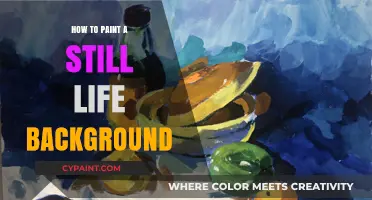 Mastering Still Life: Painting the Perfect Background Step-by-Step