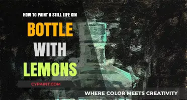 Capturing Citrus and Glass: A Guide to Painting a Gin Bottle Still Life