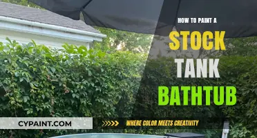 Transform Your Stock Tank into a Rustic Bathtub: DIY Painting Guide