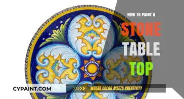 Mastering Stone Table Top Painting: Techniques, Tools, and Tips