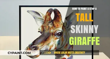 Mastering the Art of Painting a Tall, Skinny Giraffe