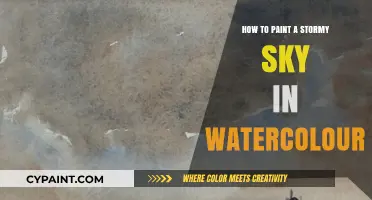 Mastering Watercolour: Techniques to Paint a Dramatic Stormy Sky