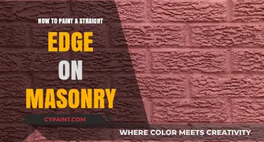 Mastering Masonry: Techniques for Painting Perfect Straight Edges