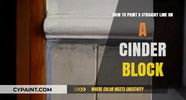 Mastering the Art of Straight Lines on Cinder Blocks