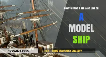 Mastering the Art of Straight Lines on Model Ships