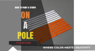 Mastering the Art: How to Paint a Perfect Stripe on a Pole