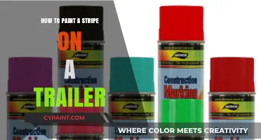 Easy DIY Guide: Painting Perfect Stripes on Your Trailer