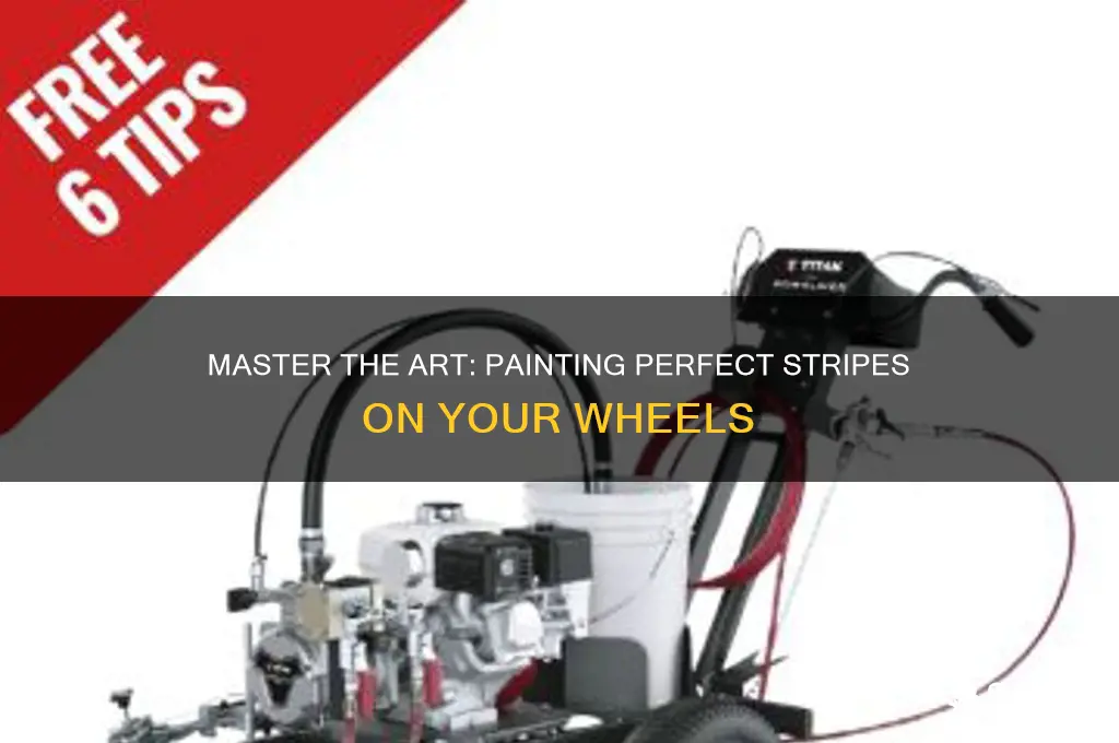 how to paint a stripe on a wheel