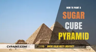 Creative Sugar Cube Pyramid Painting: A Step-by-Step Artistic Guide