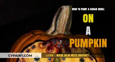 Crafting Sugar Skulls: Pumpkin Painting Guide