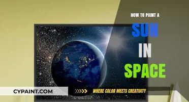 Mastering Cosmic Art: Techniques to Paint a Sun in Space