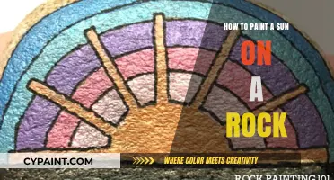 Creative Rock Art: Painting a Vibrant Sun Step-by-Step Guide