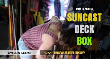 Easy Steps to Paint Your Suncast Deck Box Like a Pro