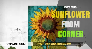 Mastering Sunflower Art: Painting from the Corner Step-by-Step Guide