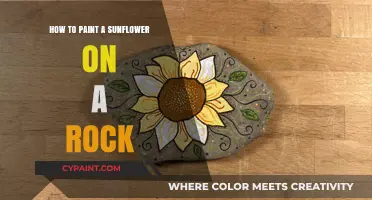 Rock Art Made Easy: Painting Vibrant Sunflowers on Stones