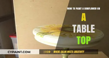 Sunflowers on Tabletops: A Beginner's Guide to Painting