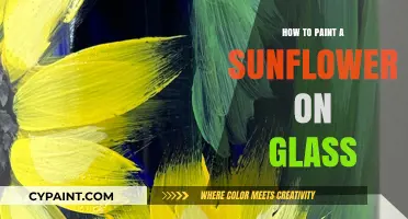 Master Glass Painting: Create a Vibrant Sunflower Step-by-Step Guide