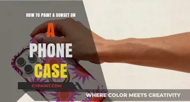 DIY Sunset Phone Case: Paint a Stunning Sunset Scene