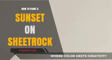 Mastering Sheetrock Art: A Step-by-Step Guide to Painting Sunsets