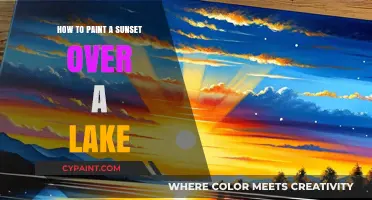 Mastering Sunset Painting: Techniques for Capturing a Lake's Evening Glow