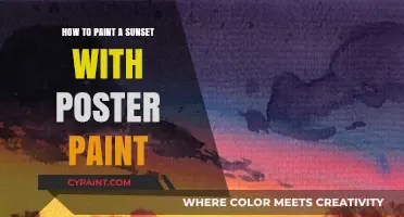 Mastering Sunset Art: Easy Poster Paint Techniques for Vibrant Skies