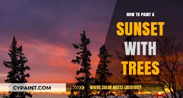Mastering Sunset Art: Painting Vibrant Skies and Silhouetted Trees