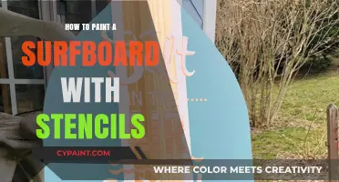 Stencil Surfboard Painting: Easy Steps to Customize Your Board Design