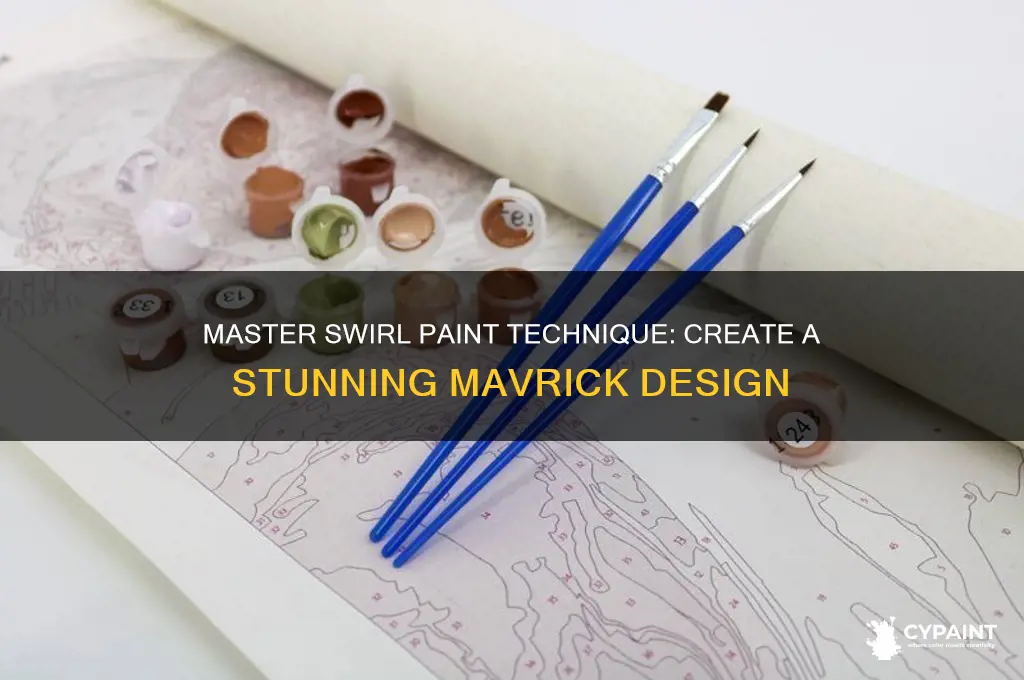 how to paint a swirl paint mavrick