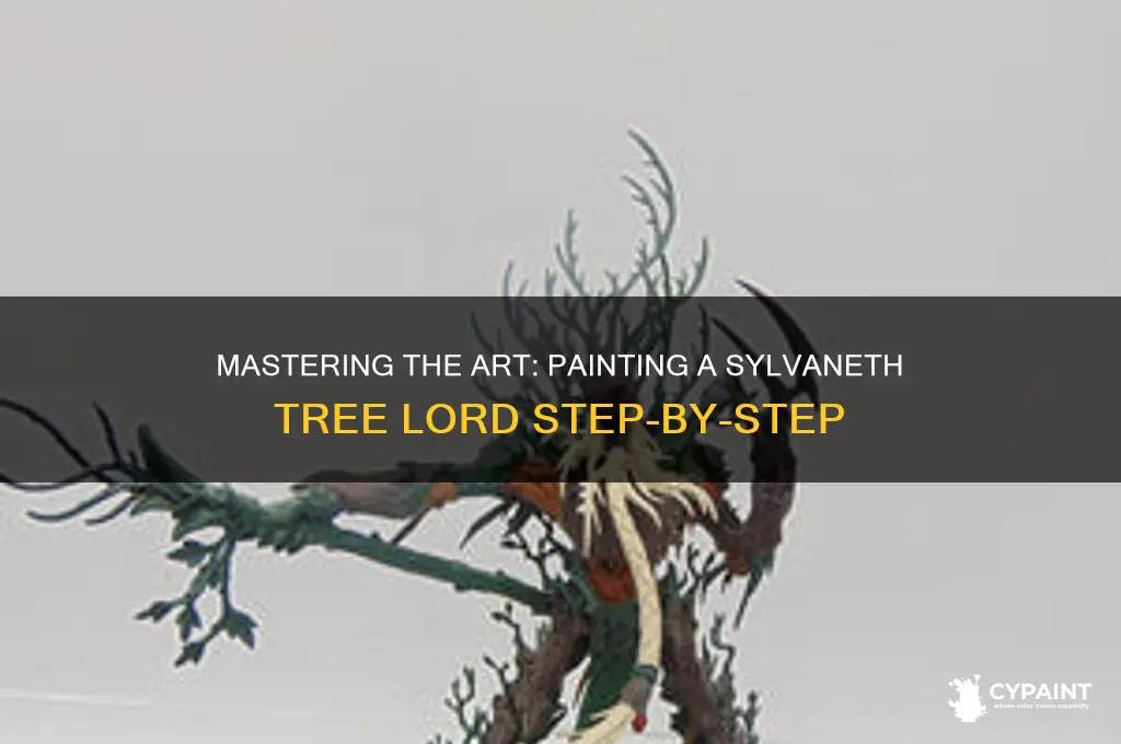 how to paint a sylvaneth tree lord