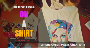 DIY Shirt Painting: Easy Steps to Create Custom Symbols on Fabric