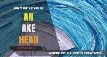 Designing Your Axe: Painting Symbols on an Axe Head