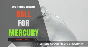 DIY Mercury Glass Effect: Painting Styrofoam Balls for Stunning Decor