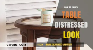 Master the Art of Distressed Table Painting: A Step-by-Step Guide