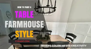 Transform Your Table: Farmhouse Style Painting Guide for Beginners
