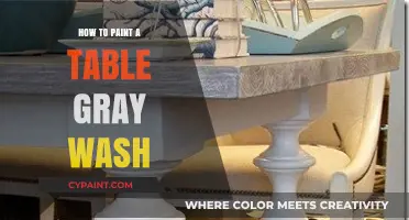 Mastering Gray Wash: A Step-by-Step Guide to Painting Your Table