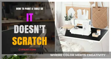 Mastering the Art of Scratch-Resistant Table Painting